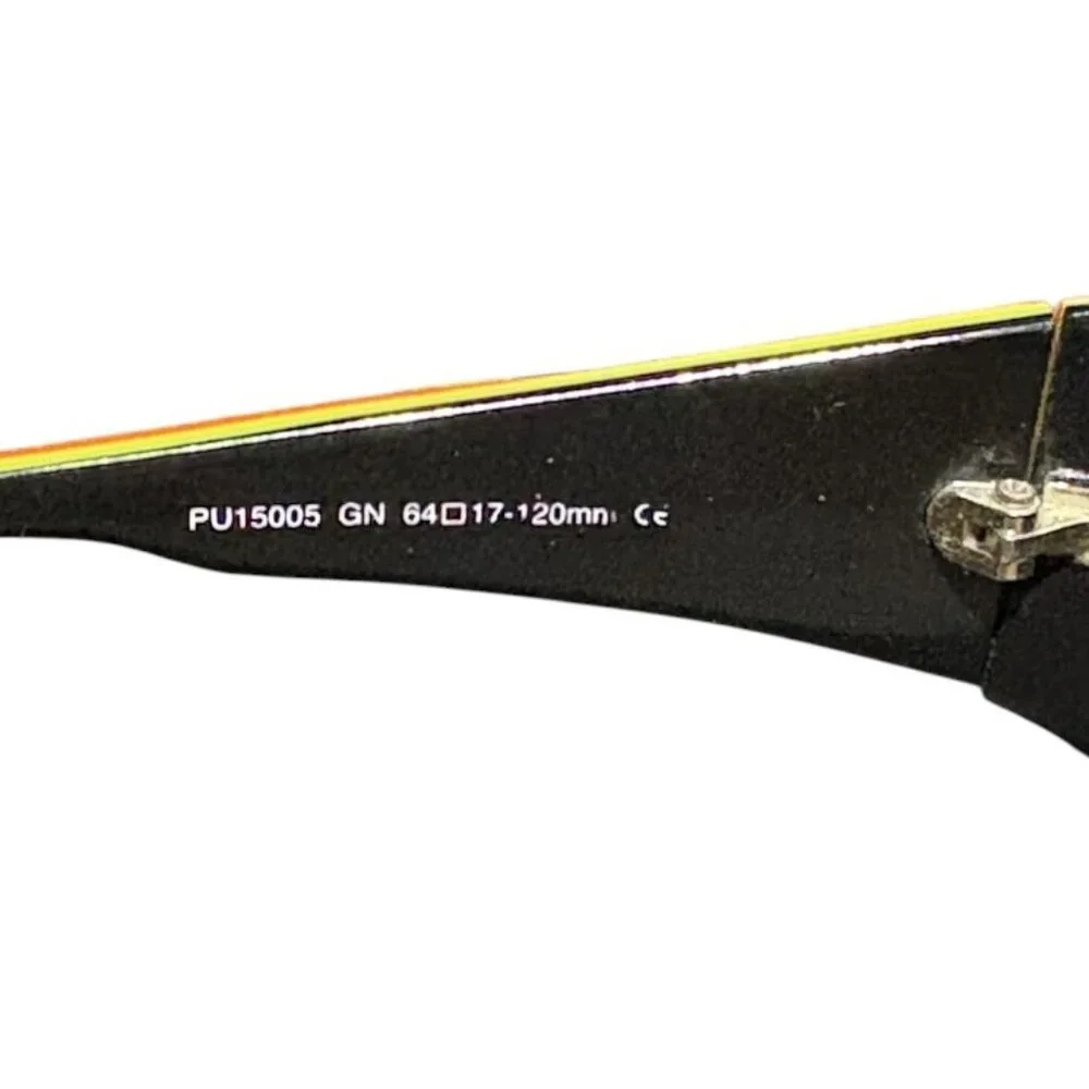 Puma PU 15005 Atmosphere Oval Sunglasses Black